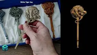 Shenmue 2 Buddha puzzle key set