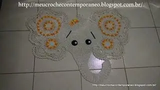 Tapete Elefantinha Graciosa 3ª parte (Elephant Rug, part 3)
