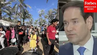 'We Feel Optimistic': Marco Rubio Gives Update On International Stabilization Force For Gaza