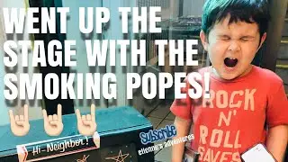 Watched Smoking Popes live and Etienne joined them on stage!