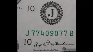 USA One Dollar Federal Reserve Note - Series 1981 J Issue