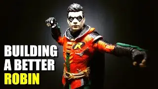 Создание лучшей фигурки Макфарлейна Тима Дрейка Робина DC Multiverse