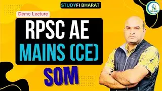 RPSC AE Mains demo (CE) - 1 | SOM | Shailendra Sir #rpscaen #rpscaeexam #rpscae #rpscaen2024