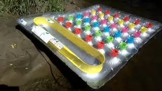JILONG - JL020249 -1NPF - Two-person inflatable mattress floating on a river - 18.06.2022
