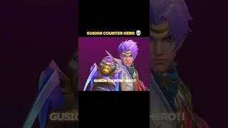 Gusion counter hero #mobilelegends #mlbb #gusion #gusionmontage #gaming