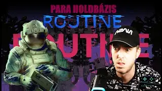 ROUTINE 💀horror🎮/ Holdbázison egy 80s évekbeli jövőképben/ Soma szerelem gyermeke?