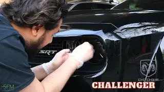 HOW TO INSTALL HEADLIGHT TINT CHALLENGER WIDEBODY #SFMCOLLECTIVE