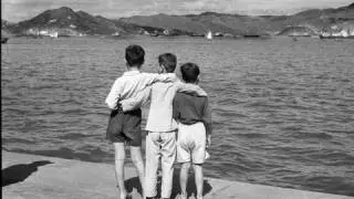 Hong Kong's waterfront in 1950
