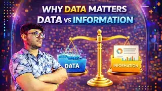 What Is Data? Why Data Is Important | Data vs Information Explained Clearly#datascience#ml#data#SQL