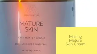 Real DITL! Watch me make my Mature Skin Face Cream- Face Toner & More!