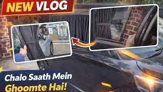 Aaj Gwagon ko lagaye Black curtains😎