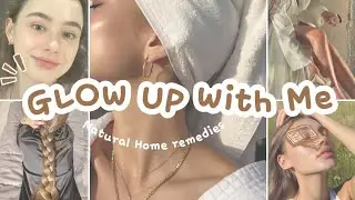 Glow Up Routine with natural ingredients 💫