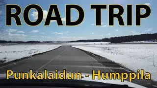 RSP Road Trip Finland Punkalaidun Humppila regional road 232, 4K UHD