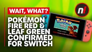 Pok&eacute;mon Fire Red & Leaf Green Appear on Switch eShop