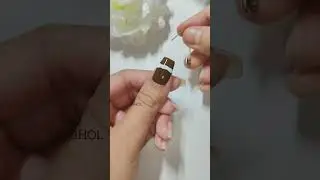 🧷🌼Easy Nail Art Design 💅#nailart #piubhol #shorts