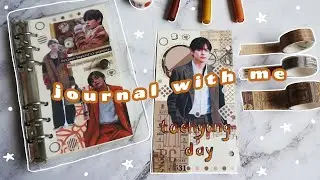 🥞 vintage bts kpop journal idea for taehyung day asmr