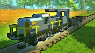 DZIAŁAJĄCA LOKOMOTYWA w Scrap Mechanic!