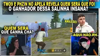 TWO9 E PHZIN NO APELA REVELA QUEM SERÁ QUE FOI O GANHADOR DESSA SALINHA INSANA?