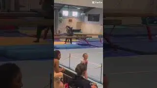 LONDON GYMNASTICS #gymnasters #littlegymnast #beam #london #fyp #shorts #fun