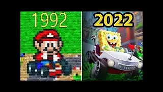 Evolution of Kart Racing Games 1992 2022