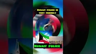 Kuwait police very friendly ❤️🤝❤️  #vlog4ved #kuwaitvlogger #kuwaitpolice #shorts #fypシ
