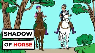 Shadow Of Horse | Popular Moral Story & Bed Time Story For Kids