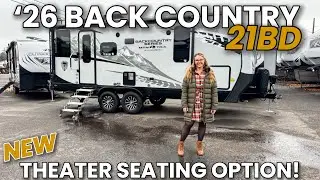 &lsquo;26 Back Country 21BD w/NEW Theater Seating Option!! Compact Trailer w/Gen, Off Grid, & Off Road!