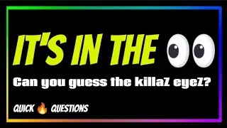 SERIAL KILLER QUIZ PART ONE