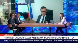 Morti Sul Lavoro-Presidente Albo Nazionale dei Tecnici della Prevenzione Vincenzo Di Nucci-RaiNews24