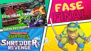 Tartarugas Ninjas: A Vingança do Destruidor - Gameplay (Fase FINAL- Estátua d Tirania/S. Destruidor)