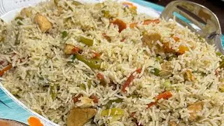Chinese Biryani | Chicken Vegetable Rice #chefshaf 
