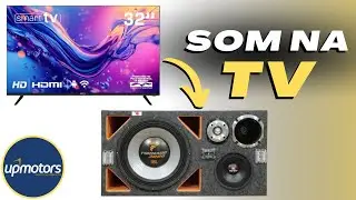 TV com SOM AUTOMOTIVO Home Theater Forte na sala de casa ; UPMOTORS
