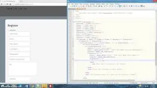 CodeTheWeb Tutorials - Creating codetheweb.tk part 4: Registration Page Part 2/3