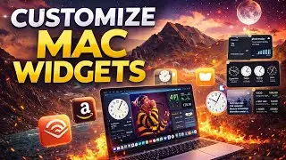 How To Add Widgets To The MacBook Pro Desktop 2026