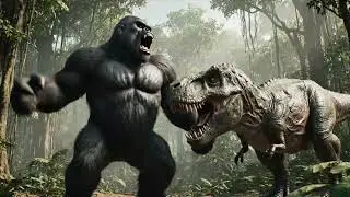 King Kong vs Dinosaurs &ndash; Brutal Survival Battle on the Primal Island: Monster Action Movie HD