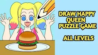 Draw Happy Queen: Puzzle Game All levels 1 to 200 | draw happy queen all levels 1 to 200 |