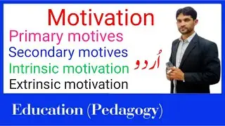 Explanation of Motivation in Urdu
