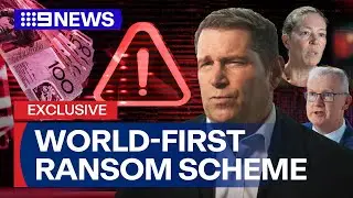 World-first scheme uncovers shocking truth on companies paying ransom to hackers | 9 News Australia