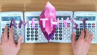 Geometry Dash - Amethyst (Calculator Cover)