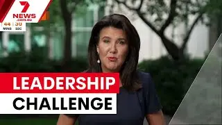 Jane Hume announces deputy leadership bid | 7NEWS