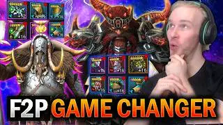 This CHANGES EVERYTHING on the F2P Account (Gear Build Tips) - Raid Shadow Legends
