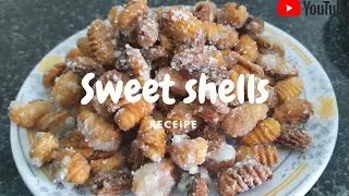 Sweet Shells Snacks Recipe | Crispy tea time snacks #snacks