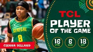 Cierra Dillard (16 PTS) steps up as Senegal down C&ocirc;te d'Ivoire for #AfroBasketWomen 2025 semis slot!