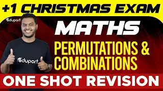 Plus One Christmas Exam | Maths | Permutations and Combinations | Eduport