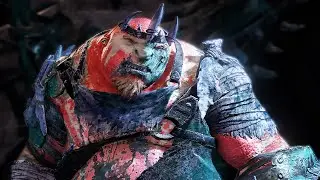 SHADOW OF WAR - UNIQUE DEATHMONGER OVERLORD COMMANDER IN BRUTAL MORDOR