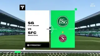 EA Sports FC 26 | St. Gallen vs Servette - Switzerland Super League | Gameplay PS5