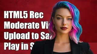 HTML5 record moderate video quality for upload to be playable by Safari