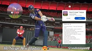 Finally RC Swipe ka Nya Update 😍 Packed with New Jersey , Animation , Stadiums Full Review!
