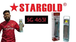 @StargoldMalaysia7 Solar Charging Emergency Light SG-4631