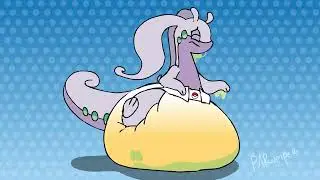 Goondra wetting her diaper. Credits to Parumpee.